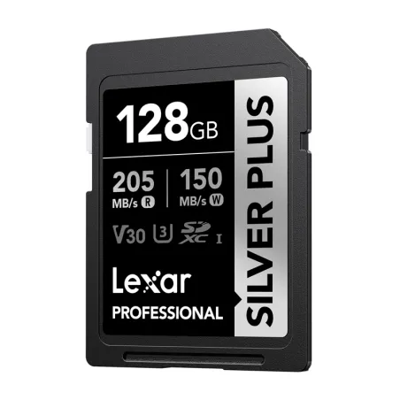 Lexar Professional SILVER PLUS SDXC 128GB memory card